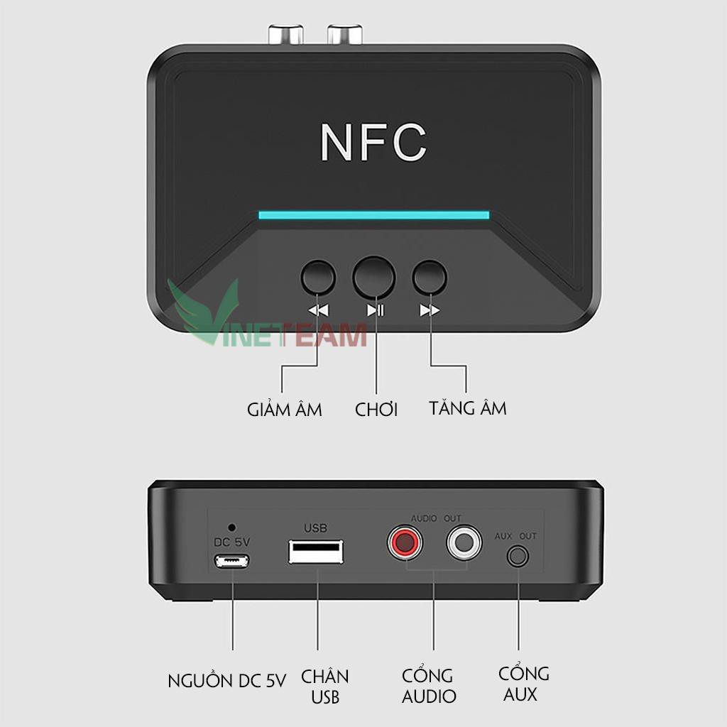 Thiết bị nhận bluetooth , nfc cho loa và amply bl-b10 - bộ thu bluetooth b10 - nfc b10/nfc bt200/nfc-bls11 -dc2544
