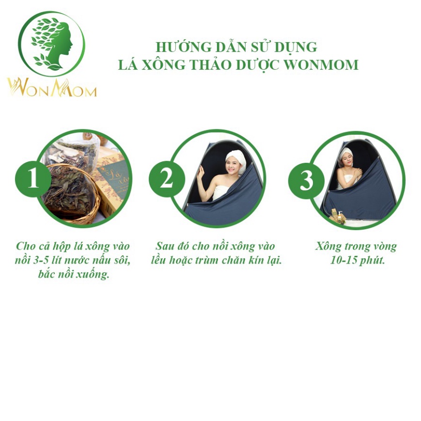 Combo 2 Hộp Lá Xông thảo dược