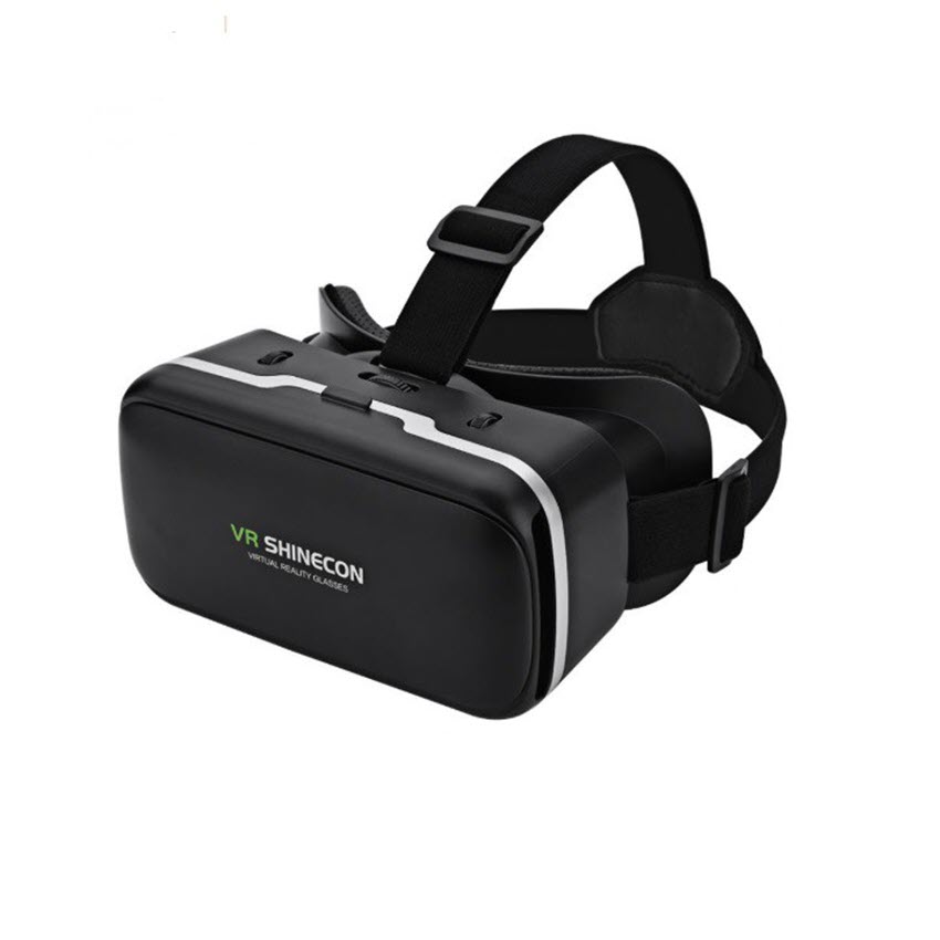 Shinecon 6.0 Vr Glasses Support Watching 3D Movies on Smartphones. Free Bluetooth Game Controller