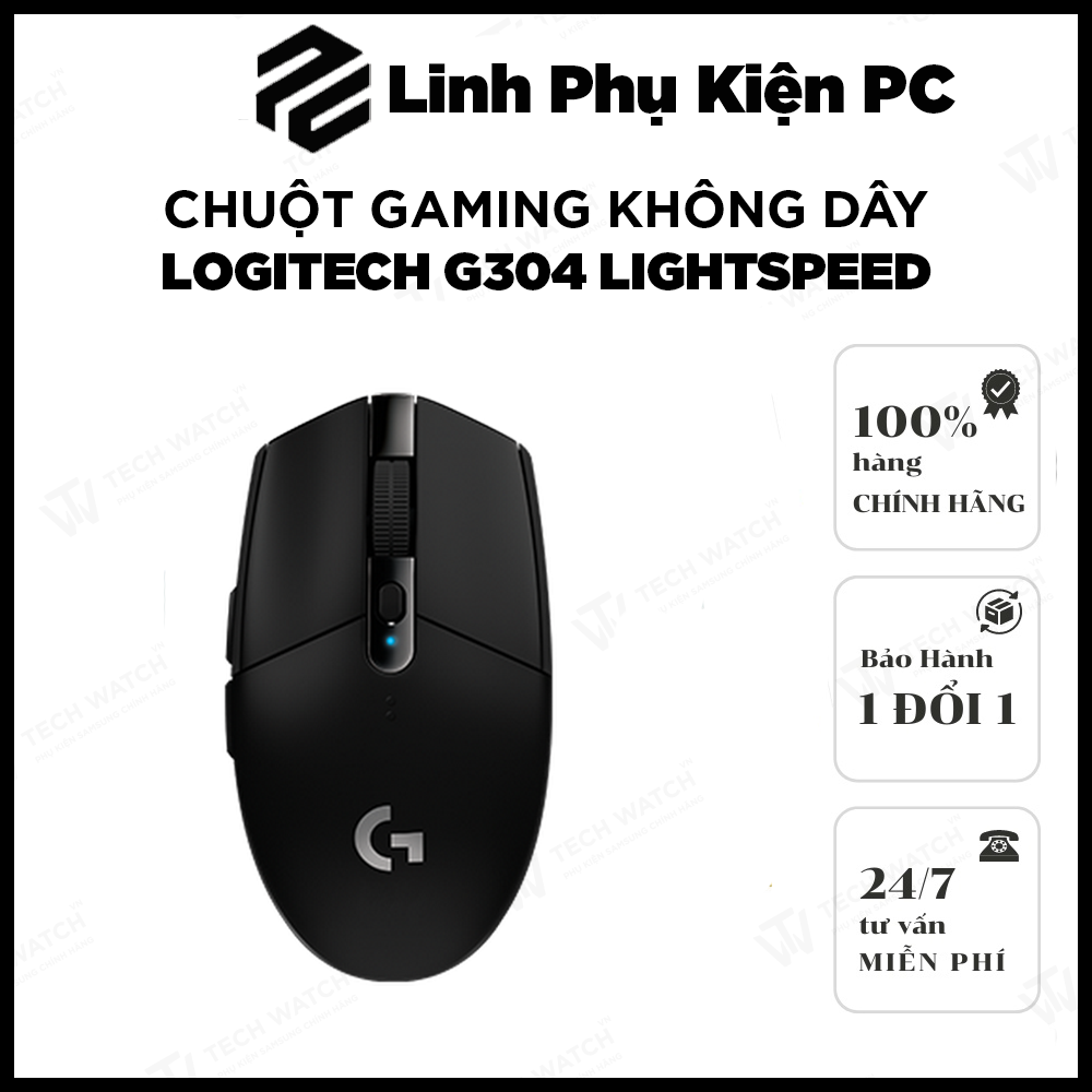 Chuột Gaming Không Dây Logitech G304 Lightspeed - Hàng OEM Loại 1 Bảo ...