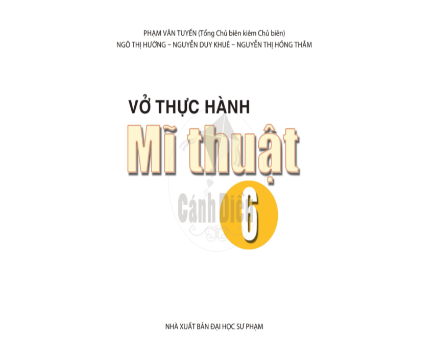 Vở Thực Hành Mĩ Thuật lớp 6 - Cánh Diều