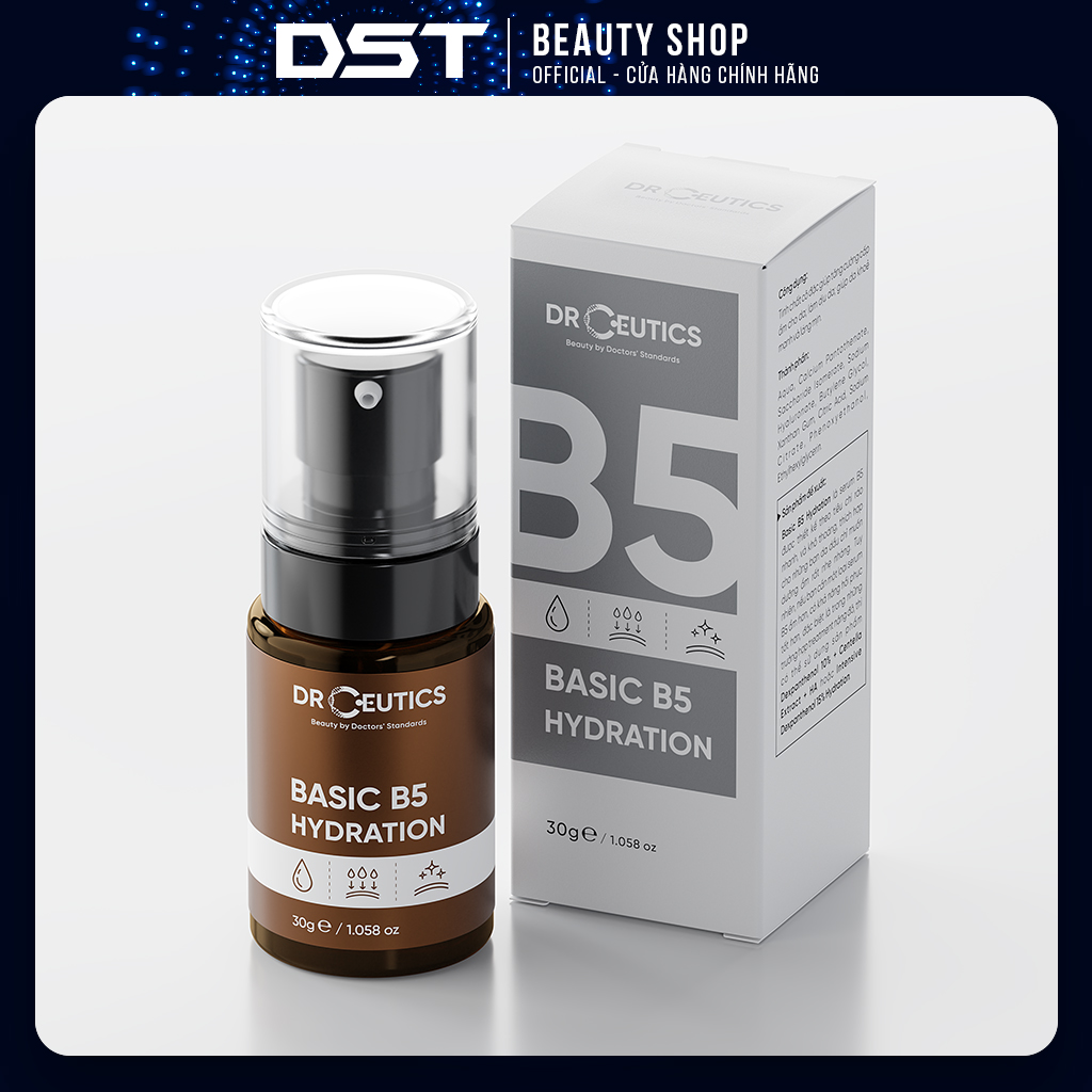 [Dược Sĩ Tiến] Serum Basic B5 Hydration DrCeutics Cho Da Dầu Mụn