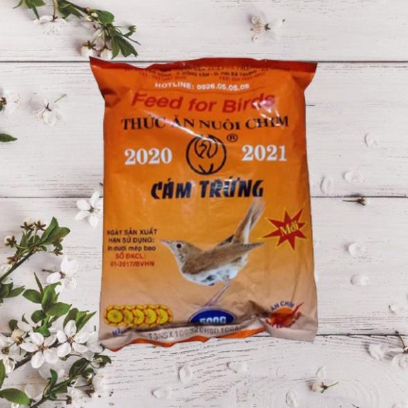 Cám trứng Ba Vì thức ăn chim cảnh - Mồi câu cá