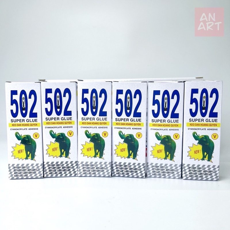[Hàng Chính Hãng] Keo 502 Dán Sắt Hoàng Quyên