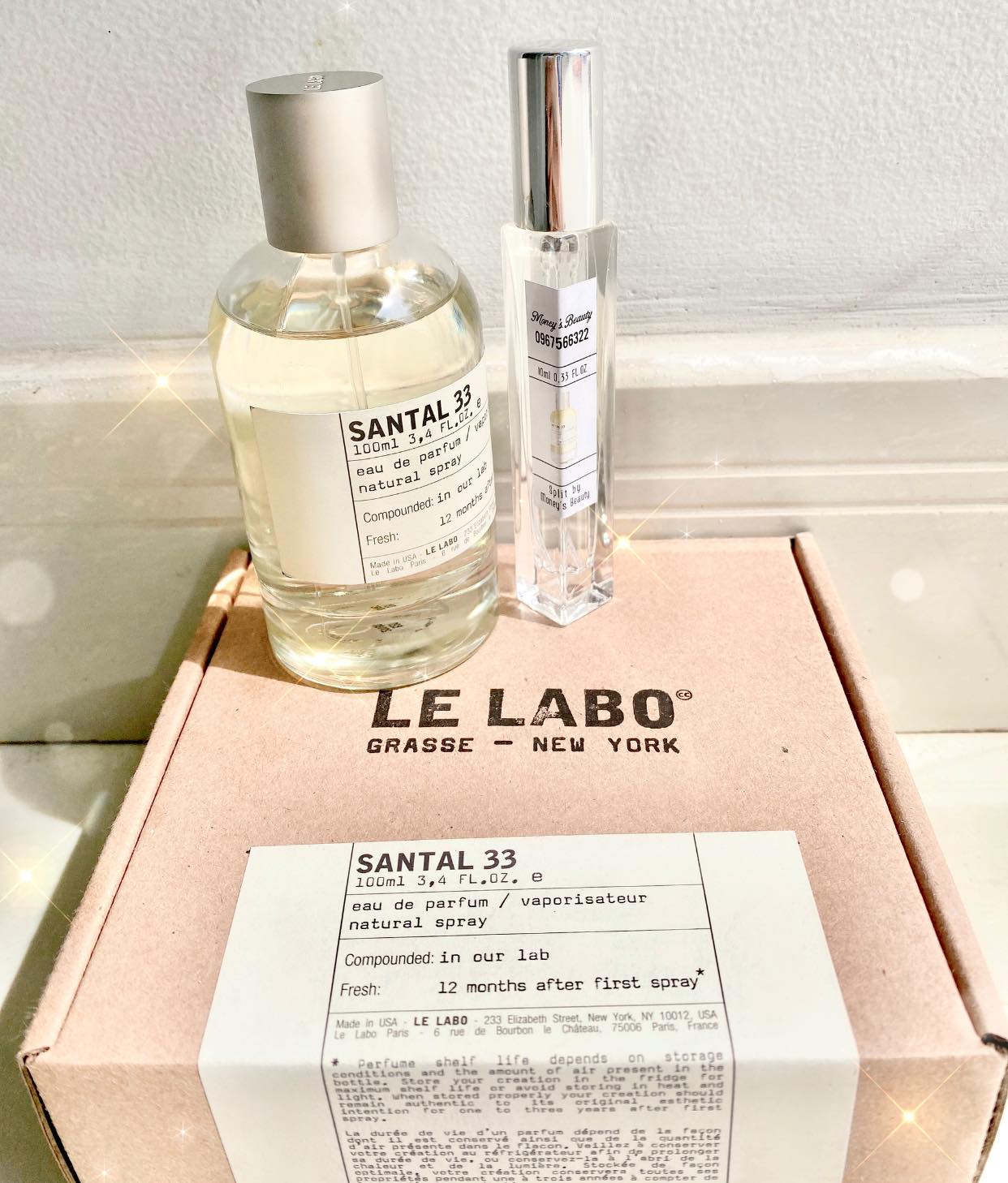 (Mẫu Thử) Nước Hoa Uniex Le Labo Santal 33