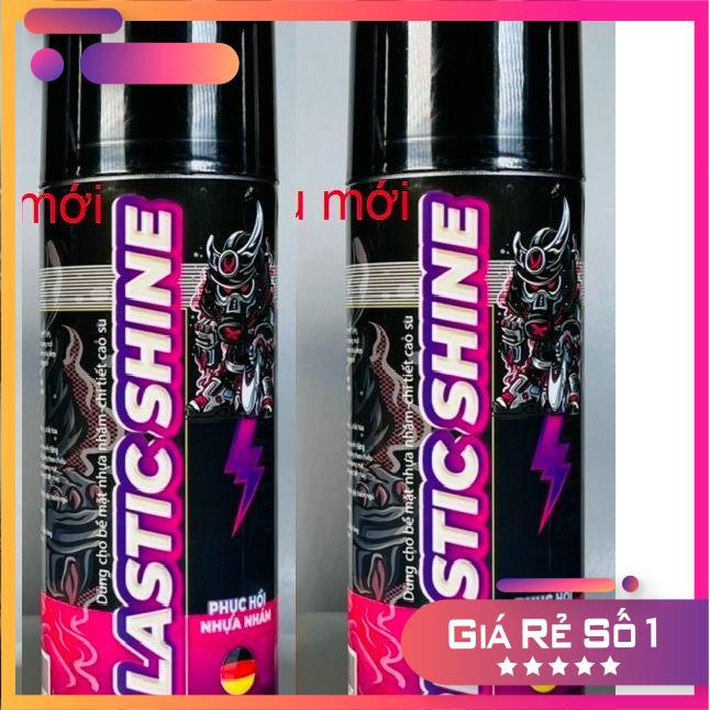 Chai bảo vệ nhựa đen và lốp xe Sprayking 400ml-Chai Xịt Dưỡng Lốp, Phục Hồi Nhựa nhám Sprayking 400ml