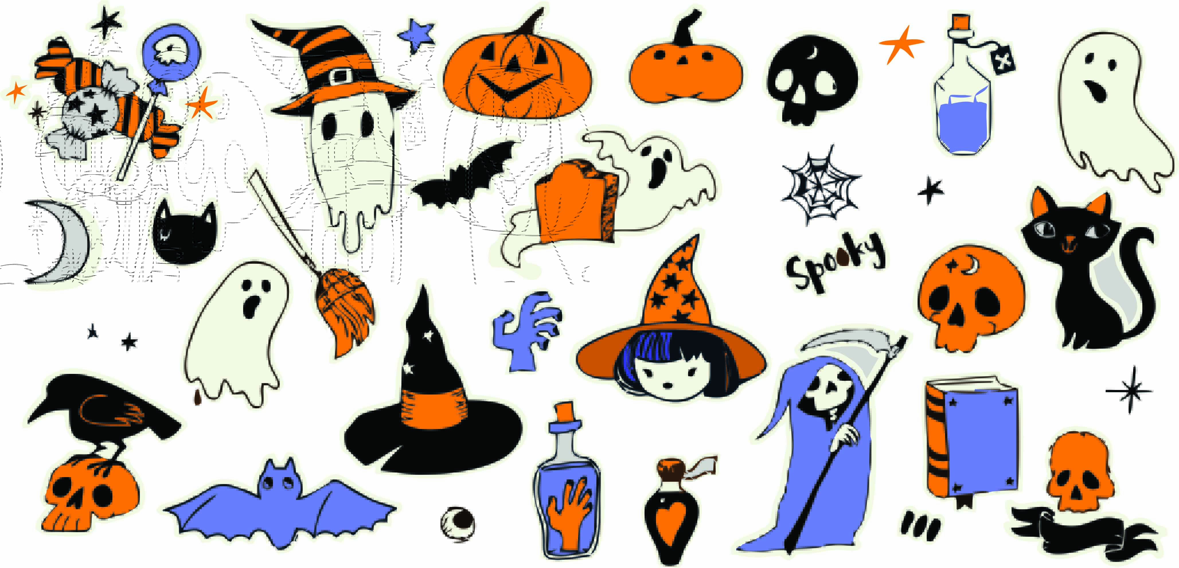 Sticker HALLOWEEN D TH NG 5X5 Lazada vn