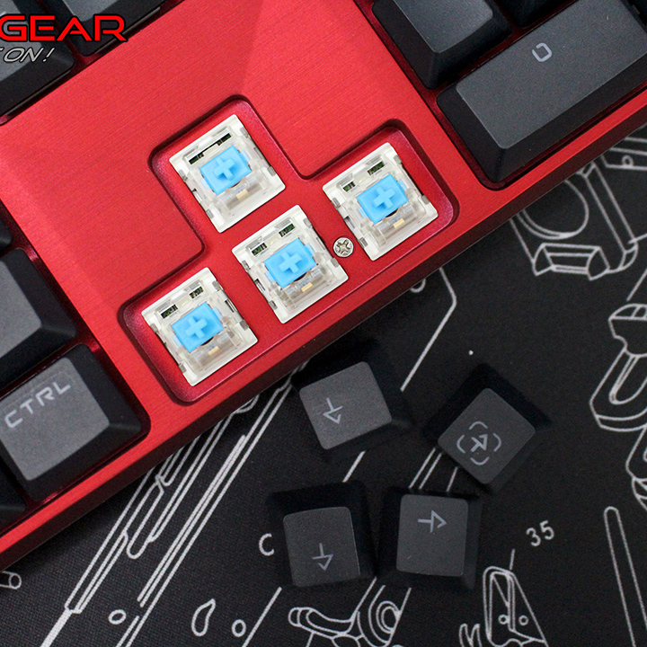 Bàn Phím Cơ Armscool HK107 RGB ( Blue Switch, LED RGB )