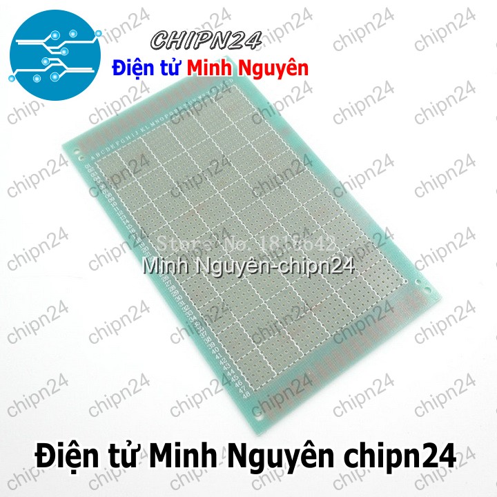 [1 tấm] Testboard 1 mặt Thủy tinh 9x15cm (Board đồng đục lỗ PCB, Testboard cắm hàn) - HH003244