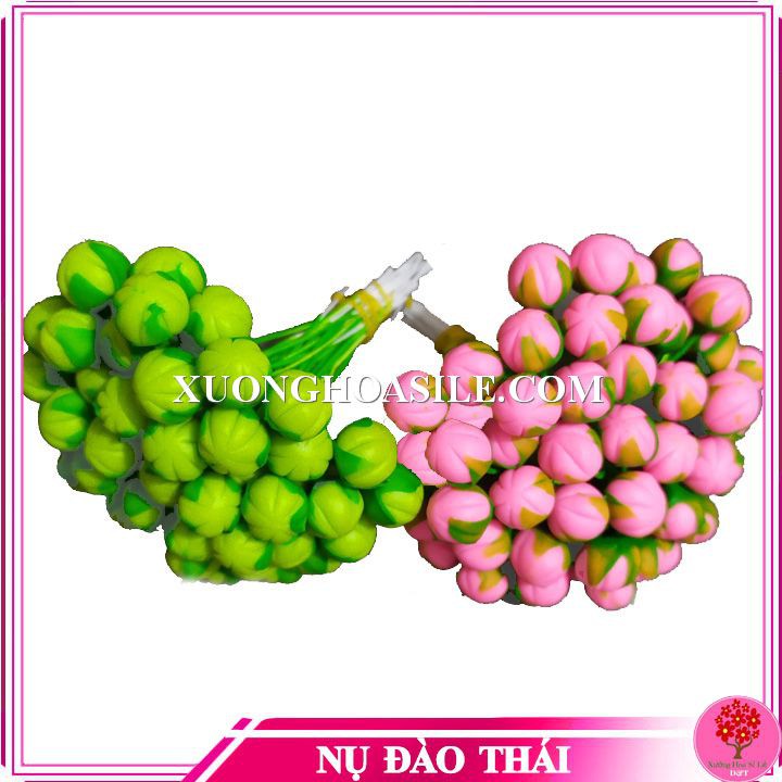 Nụ đào giả, nụ đào đất sét