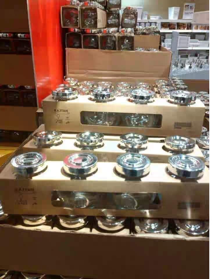 Set 4 Lọ Thủy Tinh Đựng Gia Vị RAJTAN IKEA