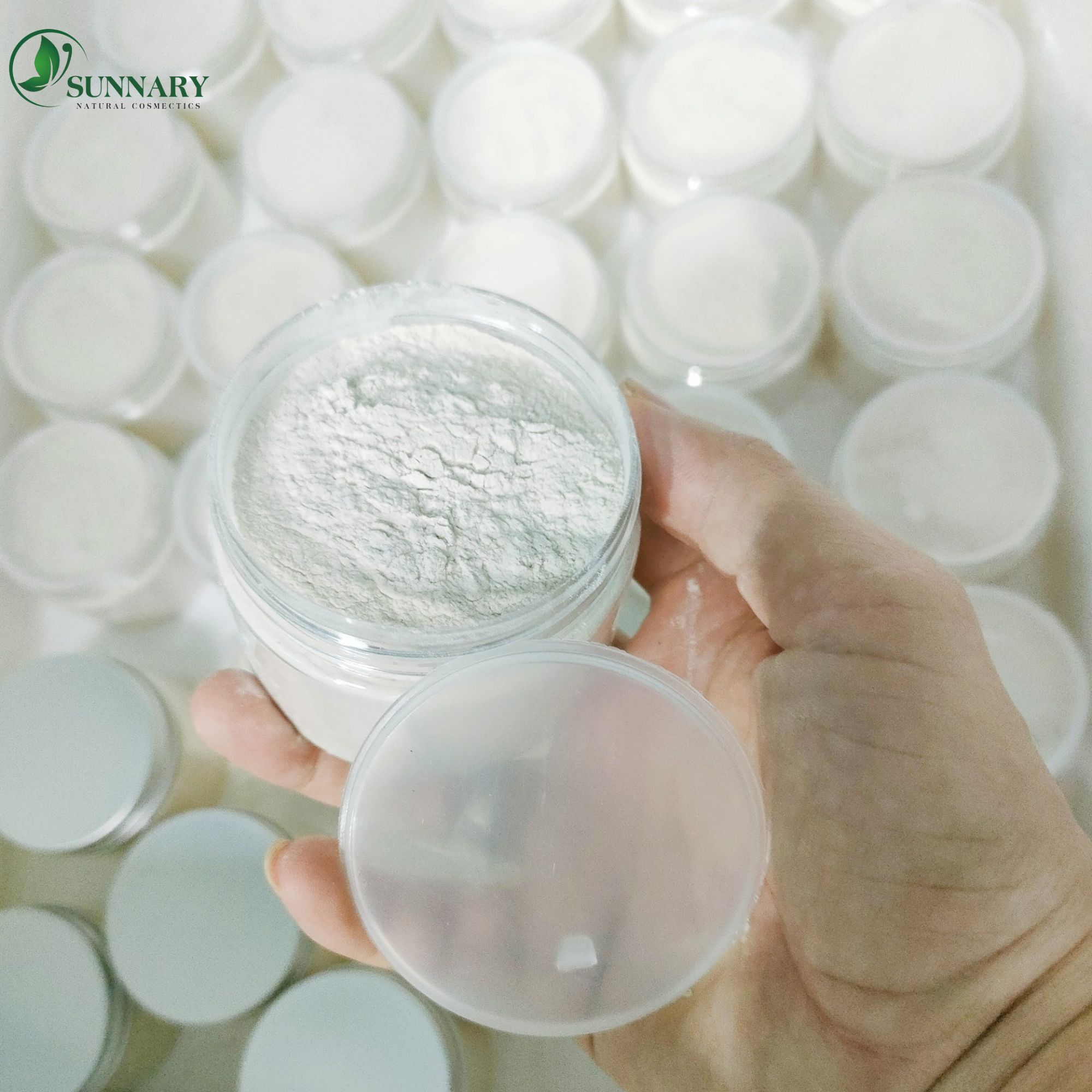 Sản phẩm thiên nhiên Bột Thảo mộc rửa mặt MATCHA sạch nhờn ngừa mụn sáng da khỏe đẹp