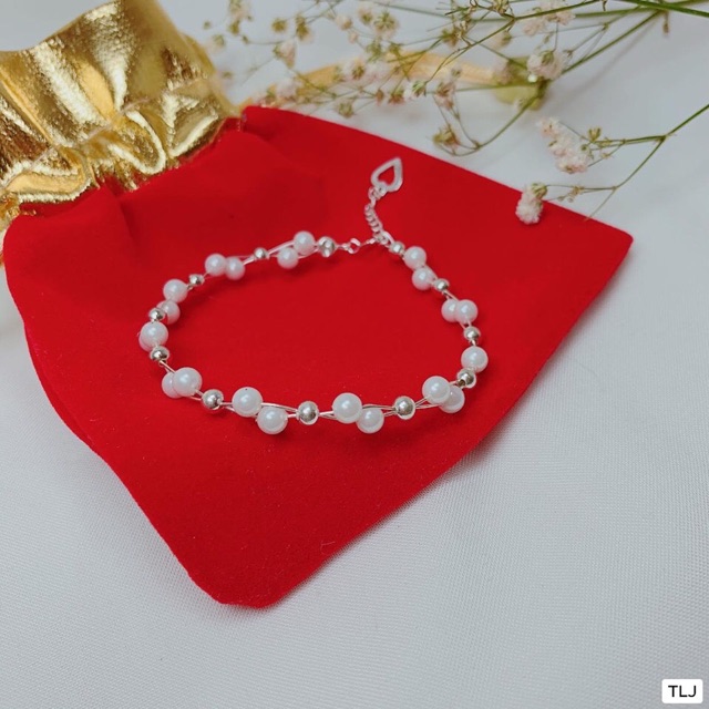 LẮC TAY TRAI MIX BI BẠC CHUẨN BẠC TA