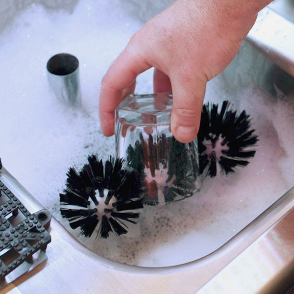 Cọ Rửa Ly 3 Đầu Nhỏ- Glass Washer Brusher