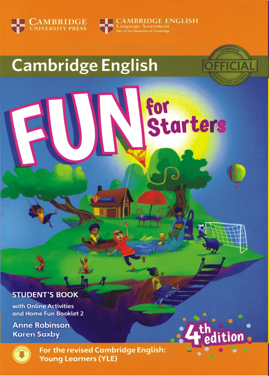 Fun for Starter, Movers, Flyers ( màu tặng kèm audio )
