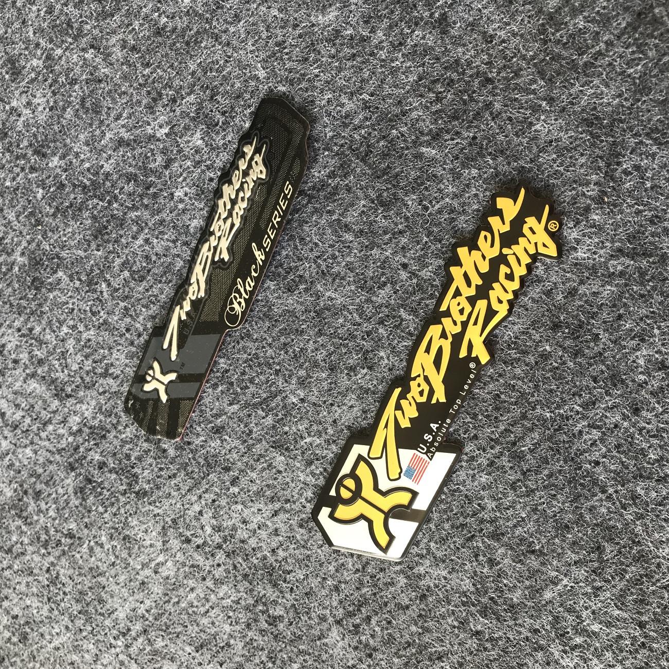 [HCM]TEM NHÔM DÁN XE HIỆU TWO BROTHER RACING  DÙNG TRANG TRÍ CHO XE MÁYMOTÔ....KEO 3M SIÊU SIÊU DÍNH