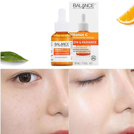 Serum Trắng Da, Mờ Thâm Balance Active Formula Vitamin C Brightening 30ml