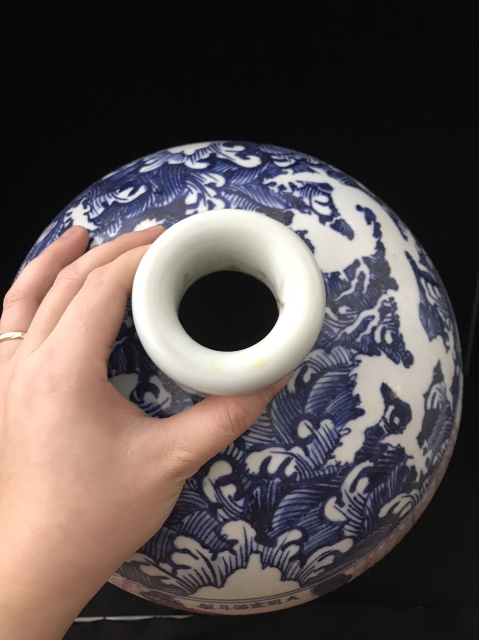 Bình tàu tích các vị la hán (N2.LA)
