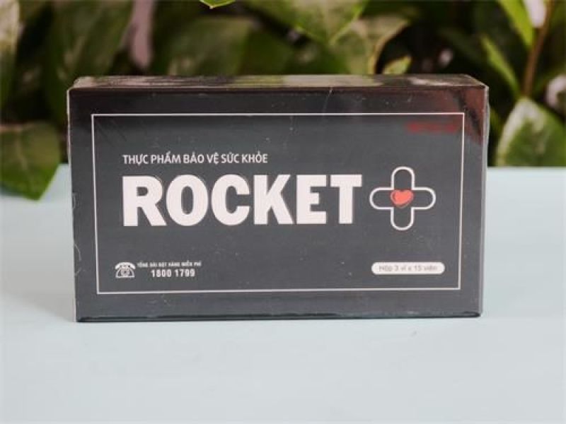 Thực phẩm chức năng Rocket + cải thiện sinh lý nam (45 viên/hộp) cao cấp