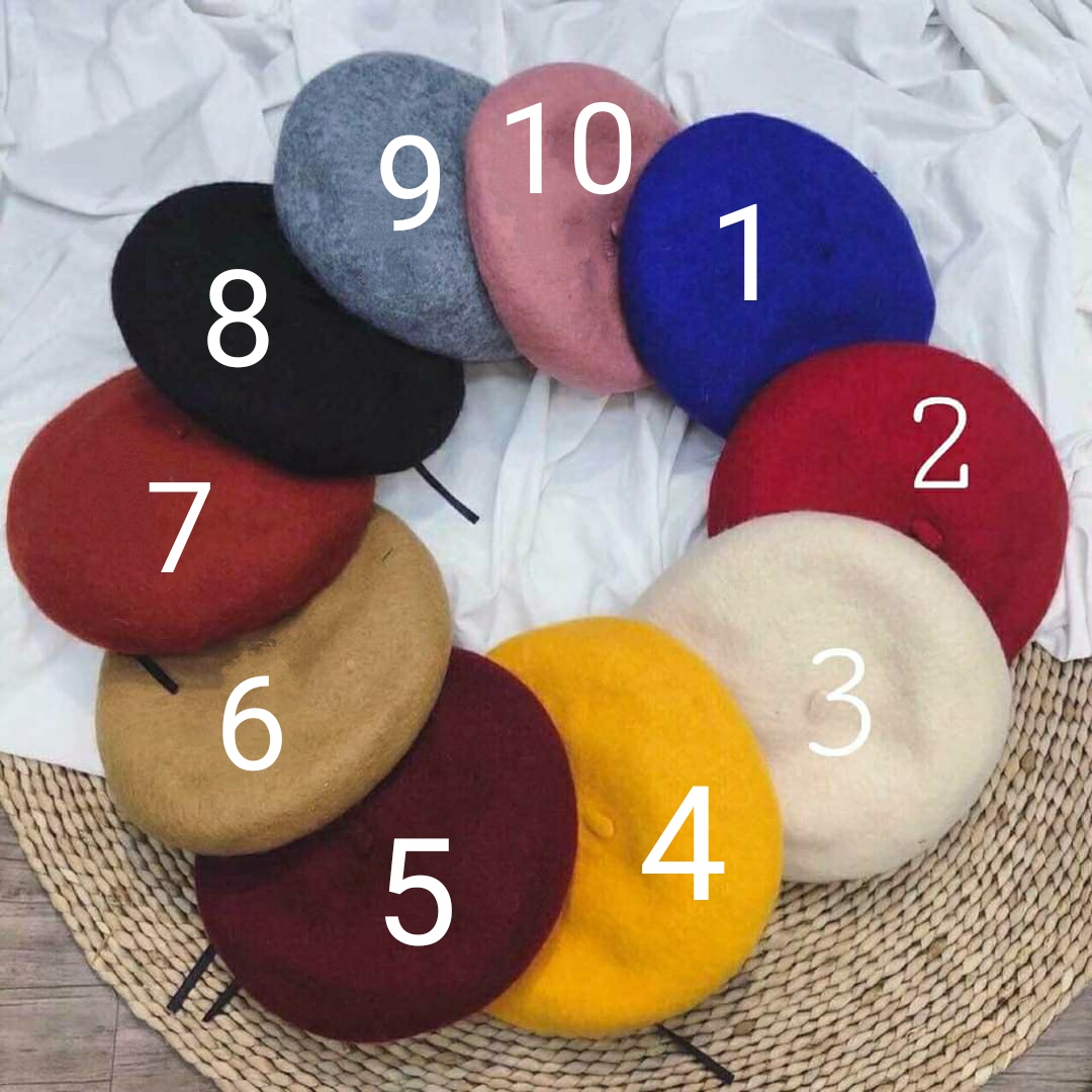 Mũ Nồi Beret Quảng Châu Túi Zip