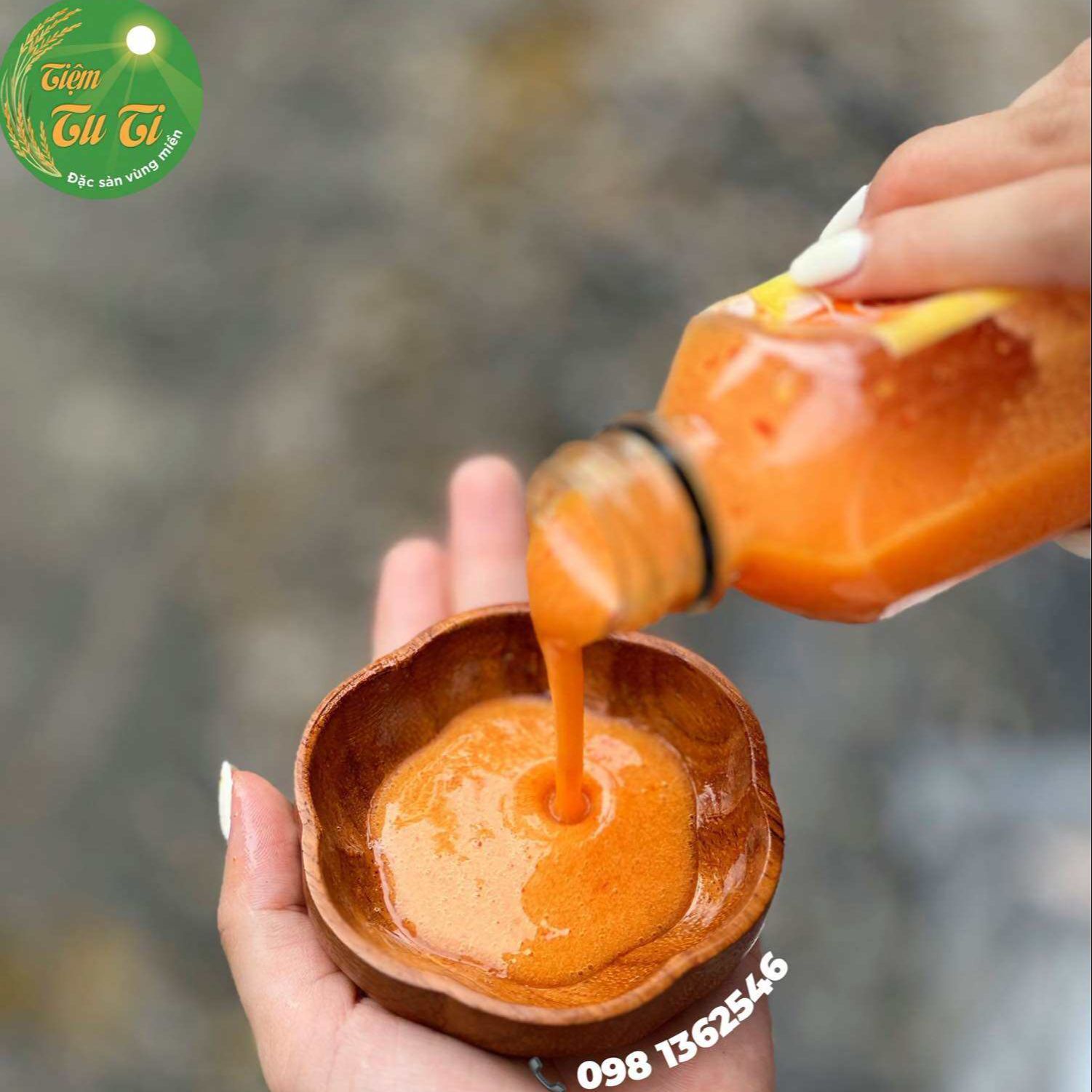 MUỐI ỚT ĐỎ 400ml - Muối Chấm Thần Thánh