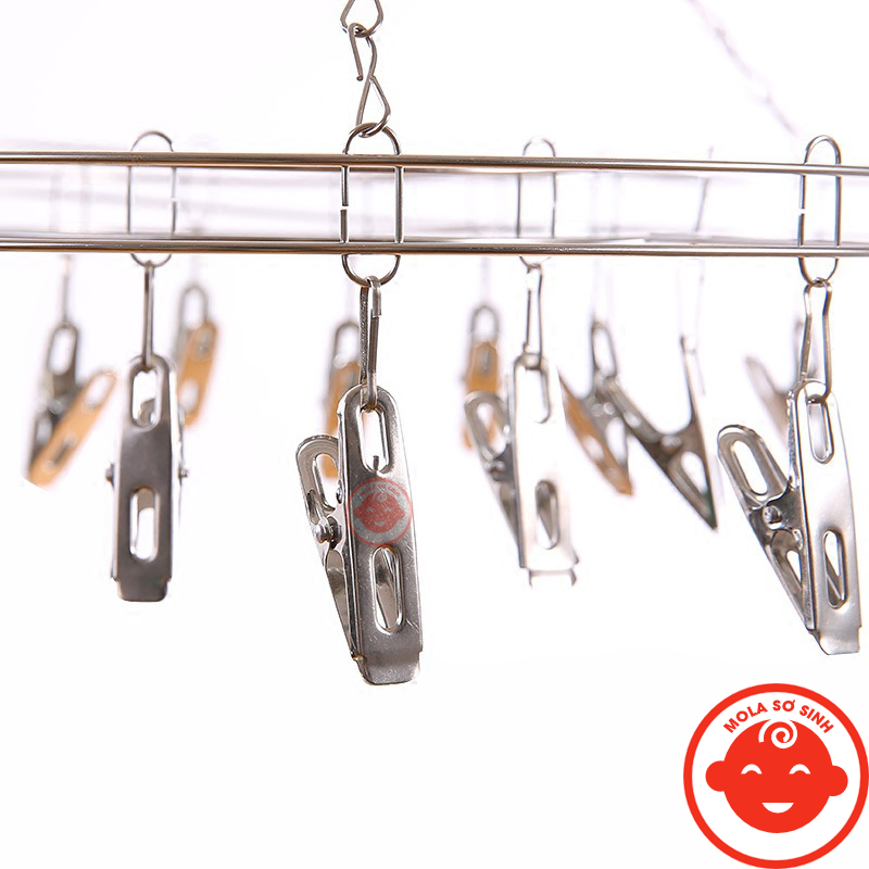 Móc phơi TRÒN treo quần áo cho bé