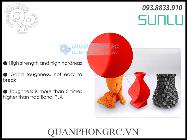 Nhựa In 3D Filament SUNLU PLA+