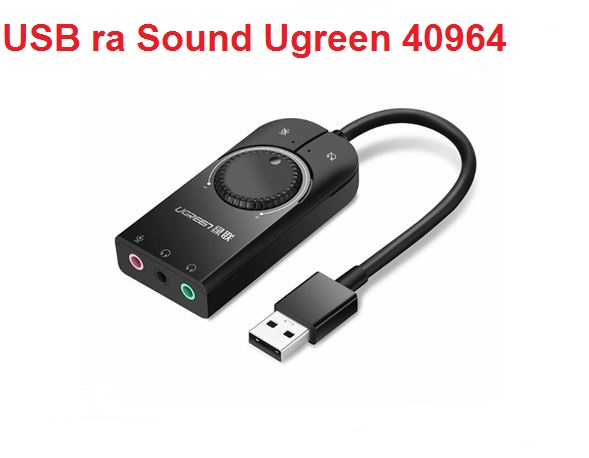 Cáp chuyển usb ra sound ugreen 40964