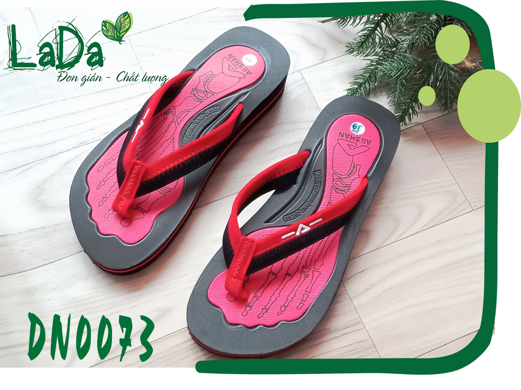 Dép Kẹp Xỏ Ngón 3 Phân Hình Bàn Chân [DN0073]
