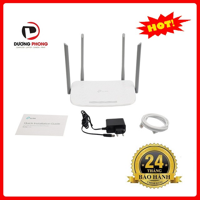 Bộ phát Wifi TP- Link Archer C50 - BH 24 Tháng