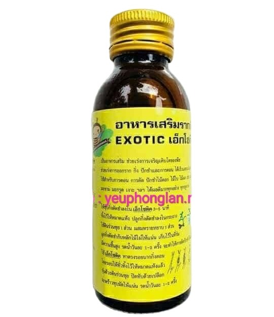 Exotic siêu kích rễ Thái Lan 100ml