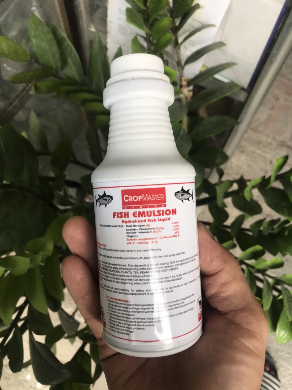 Đạm cá cô đặc FISH EMULSION (Chai 250ml - Chai 500ml ) Hàng Mỹ