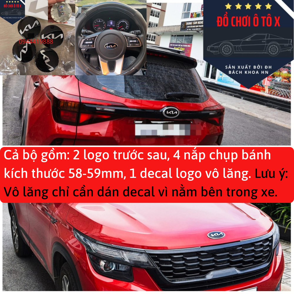 Logo KIA mới cho tất cả các dòng xe
