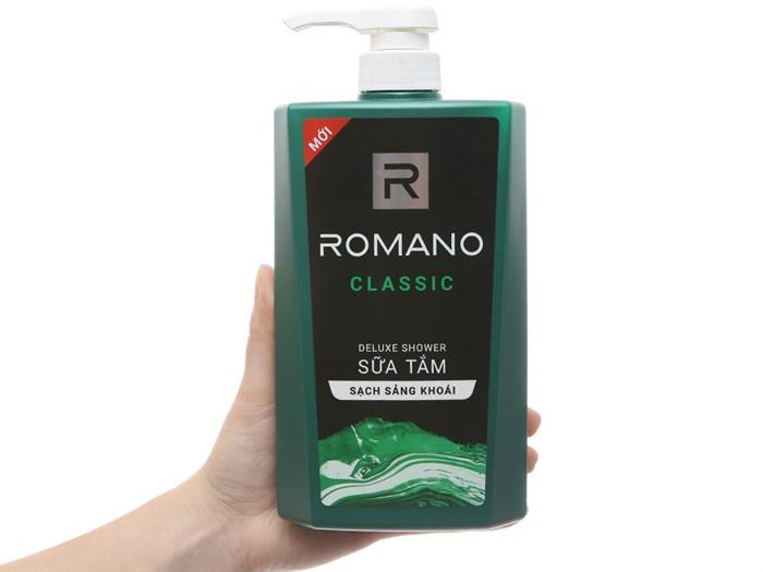 [HCM]Sữa Tắm Cao Cấp Romano Classic 650ml