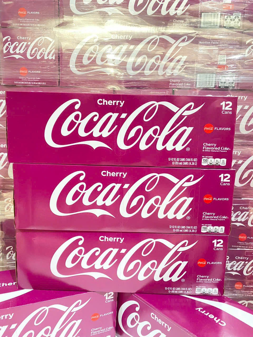 [Mỗi Đơn Chỉ Nhận 1 Thùng/12 Lon] Nước Ngọt Coca Cola Các Vị 355ml US (12 Cans) (Product From USA)