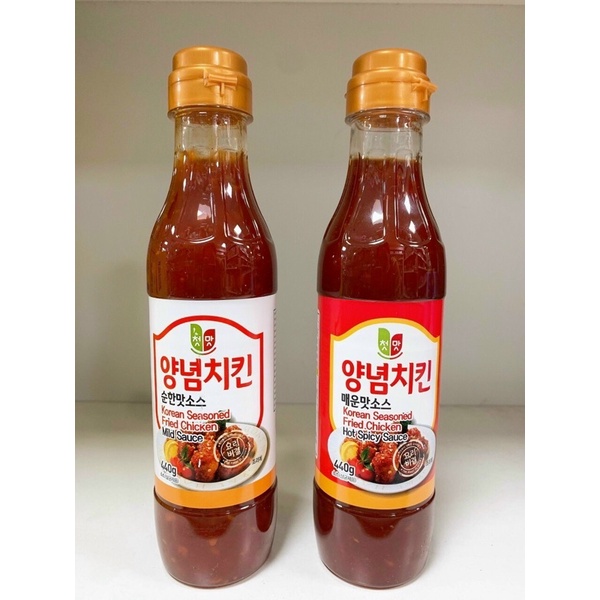 Nước sốt gà chiên chua ngọt Hàn Quốc