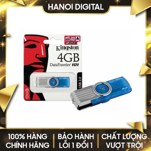 USB KINGSTON 4GB TỐC ĐỘ CAO NTFS/ FAT/ FAT32