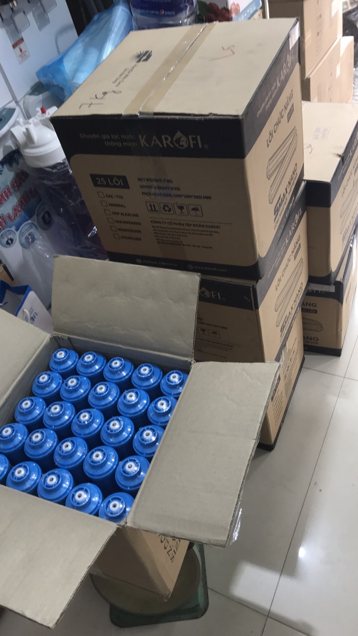 Lõi lọc nước Karofi OCB GAC đúc đấu nhanh - Lõi số 2