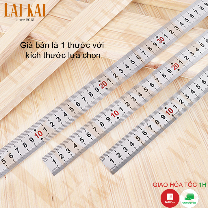 [HCM]Thước thẳng thước lá các cỡ