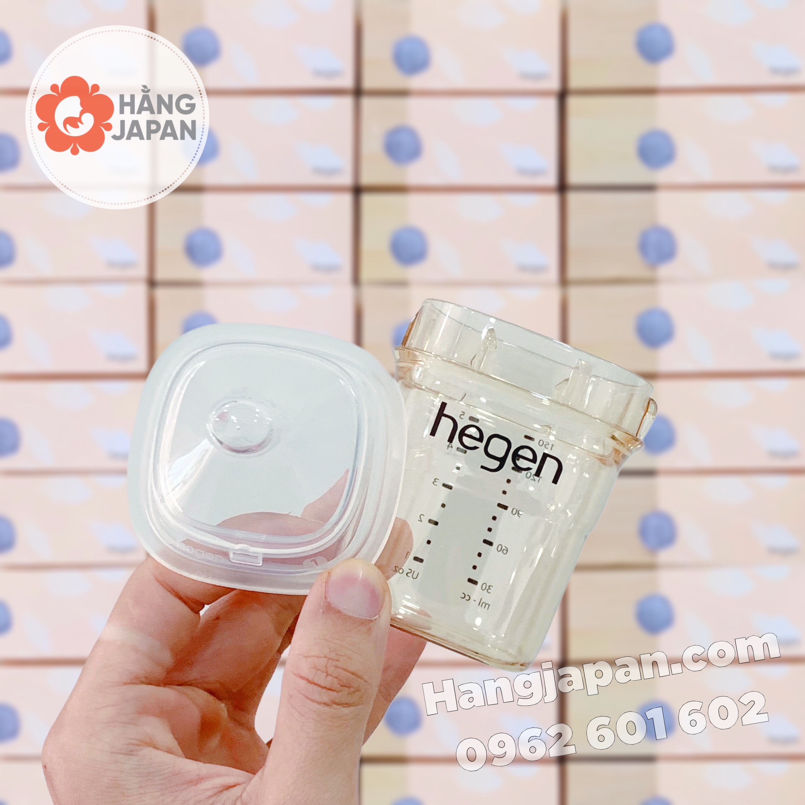 Bình sữa Hegen hình Cabybara - hàng XT/Limited