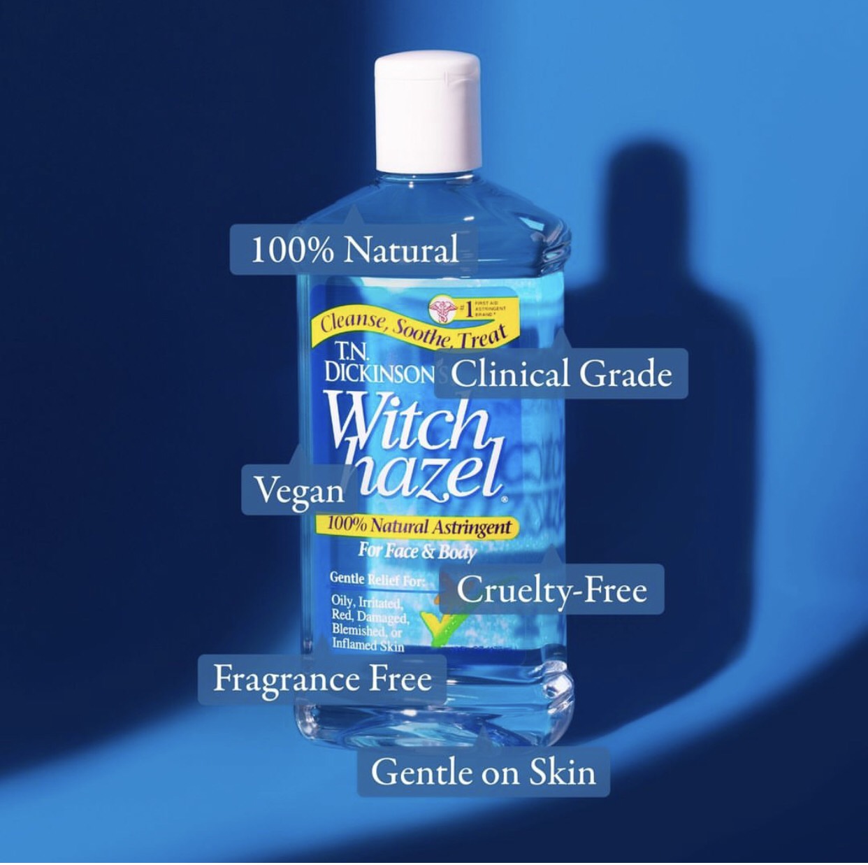 Toner giảm mụn Dickinson's Witch Hazel