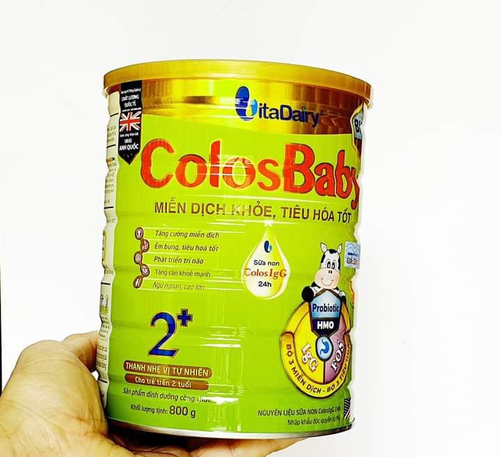 Sữa Colosbaby BIO Gold 2+ 800g (Date mới)