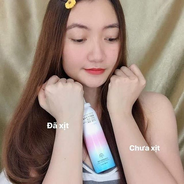 Xịt Chống Nắng Trắng Da Maycreate 150ml -Hàng nội địa trung