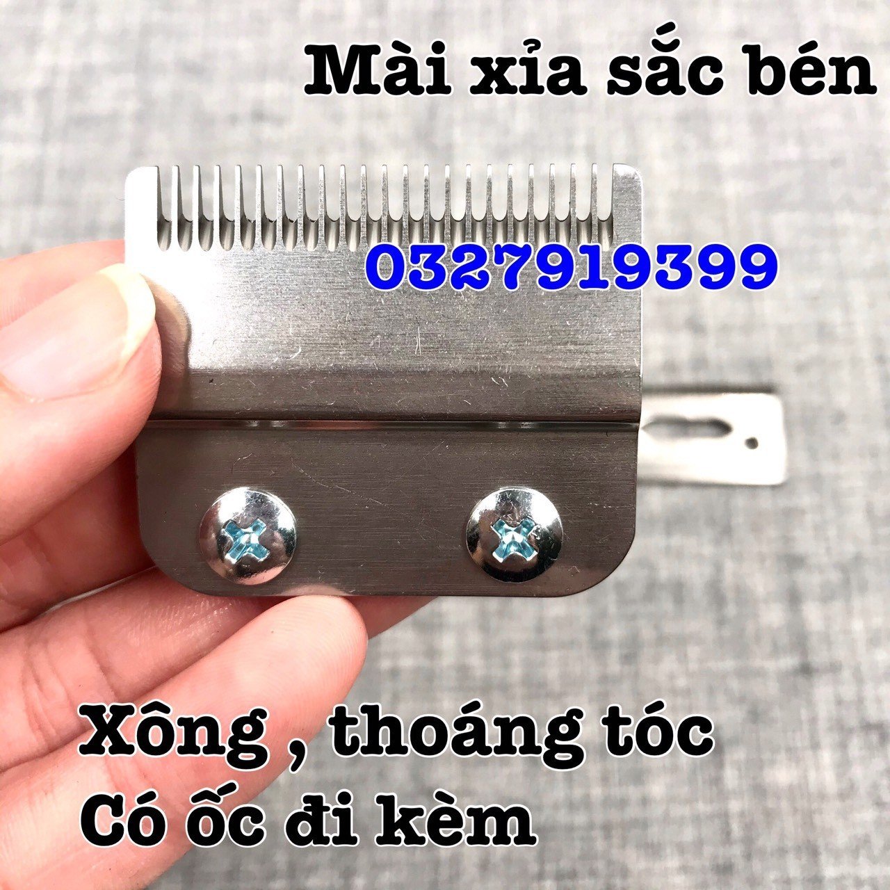 Lưỡi GAMA thay tông đơ mài chuốt ( lưỡi kép )