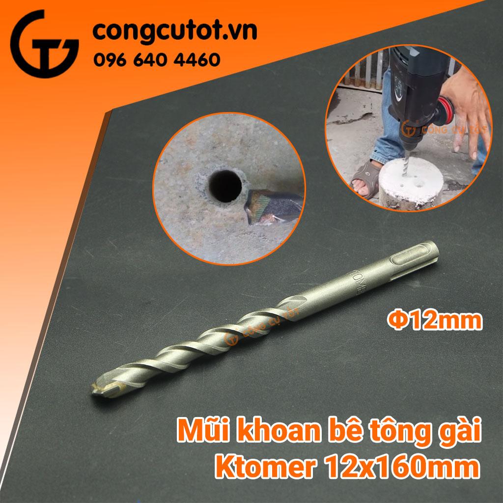 Mũi khoan bê tông gài Ktomer