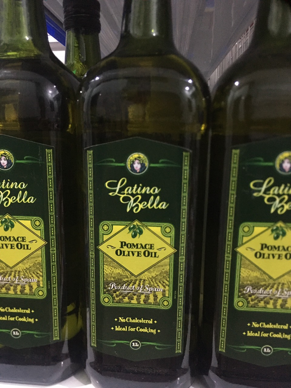 Dầu OLIVE POMACE hiệu Latino Bella 1L [Date 06.2023]