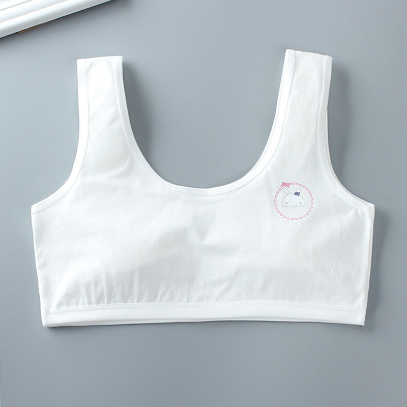 Áo lót nữ học sinh cấp 1, 2 - áo Bra bé gái vải cotton mềm mát thoáng mát