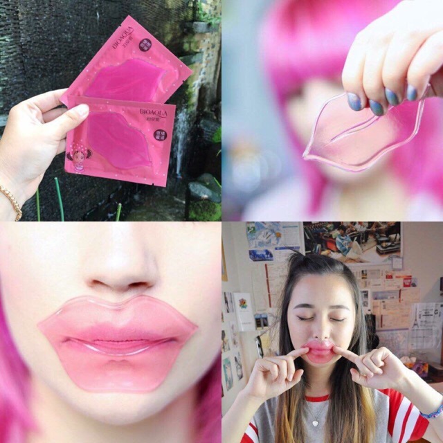 Mặt nạ dưỡng môi bioaqua lip mask