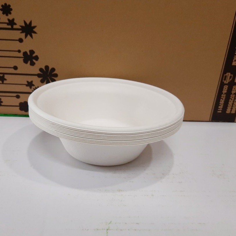 Chén Giấy Bả Mía 340ml- Hàng Nhập Khẩu Thái Lan - L003