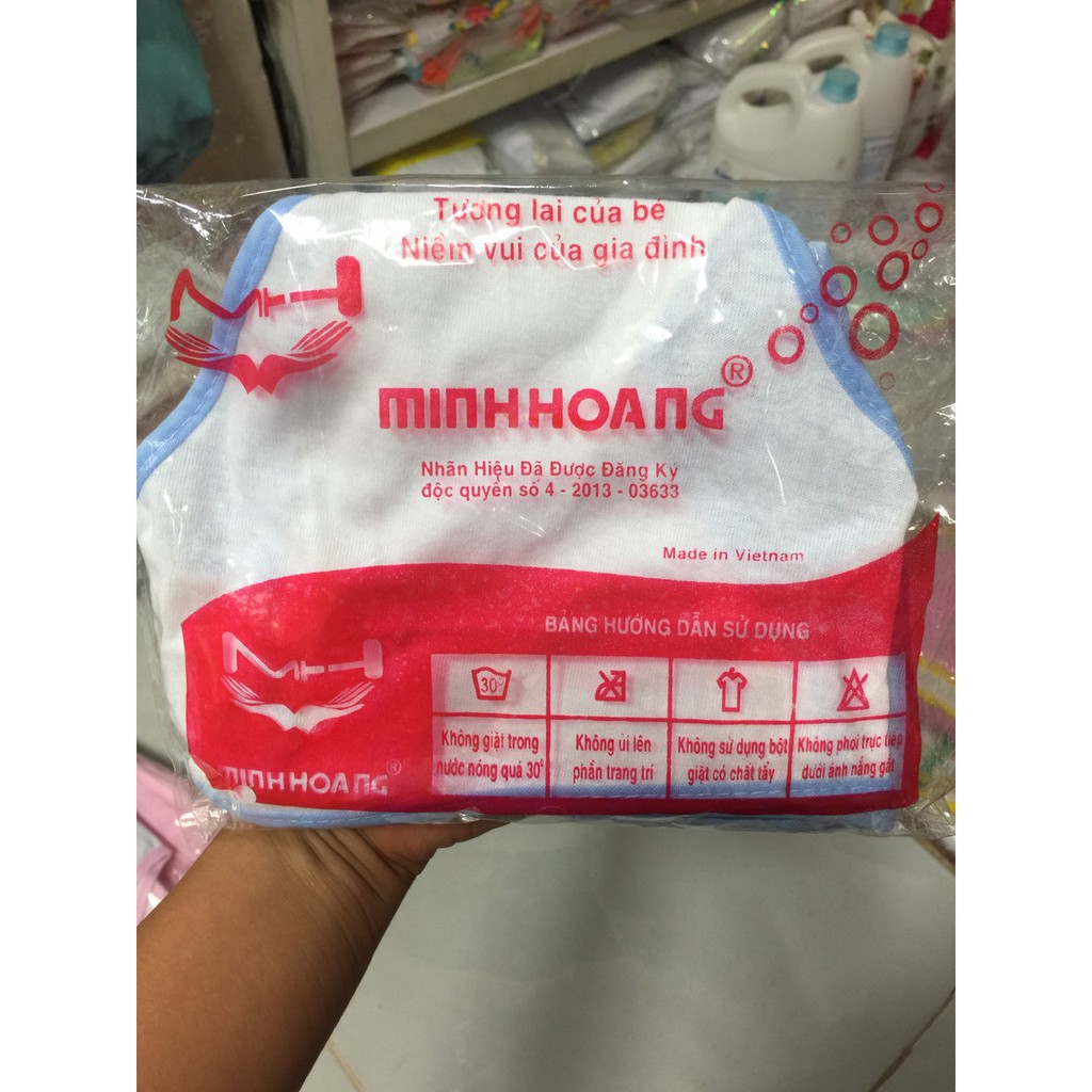 COMBO 10 TẢ DÁN VẢI CHO BÉ SƠ SINH HIỆU MINH HOÀNG